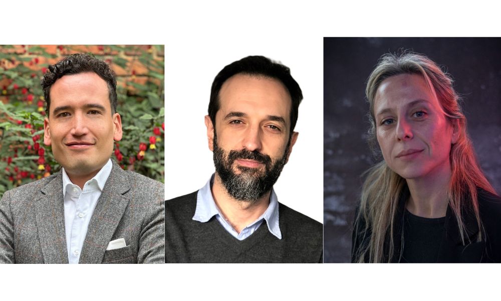 José Diego González Mendoza, Alejandro Dujovne y Valentina Cuneo, autores del informe.