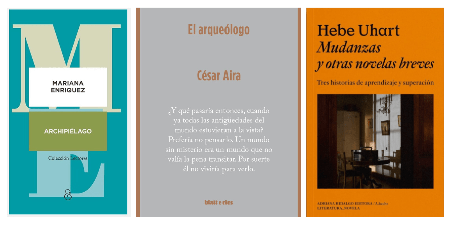 Mariana Enríquez, César Aira, Hebe Uhart y César González, entre las novedades de&nbsp;agosto